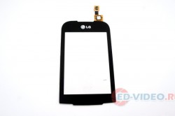 Тачскрин LG P500 (черный)