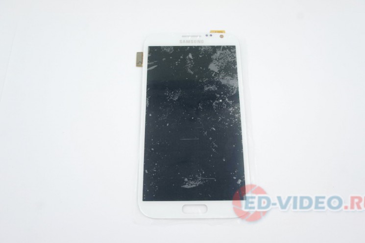 Дисплей с тачскрином Samsung Galaxy Note2 (N7100) белый черный