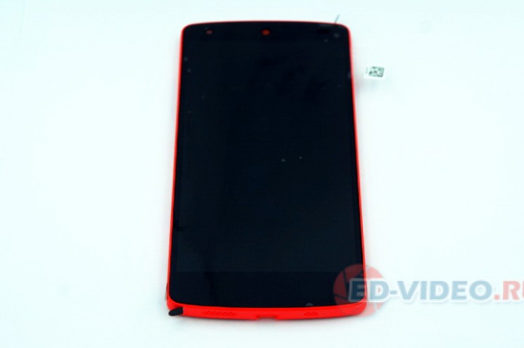 Дисплей с тачскрином LG Nexys 5 D820 оранжевый