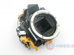 Механика (Mirror Box) в сборе с затвором Canon EOS 60D (разборка)