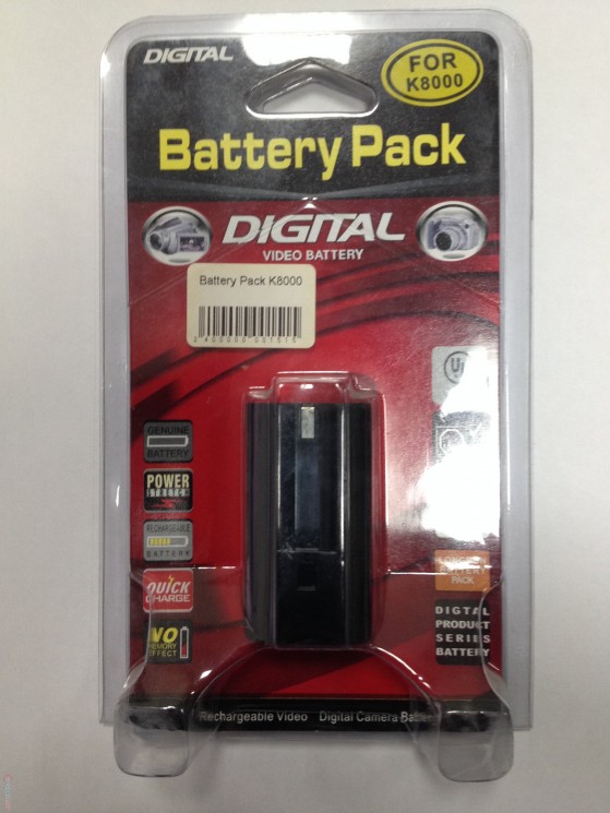 Аккумулятор Digital Battery Pack для K8000
