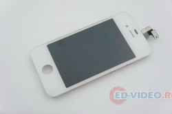 Дисплей iPhone 4S в сборе (белый)