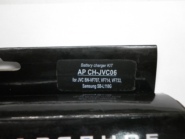 Зарядное устройство AcmePower модель AP CH-JVC06 (для аккумулятора JVC BN-VF707 / 714 / 733)