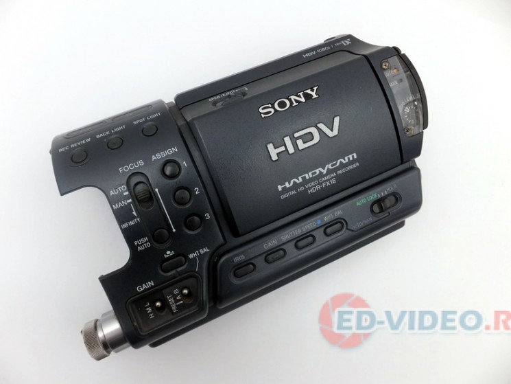 Боковая крышка с кнопками управления для Sony HDR-FX1E (разборка)