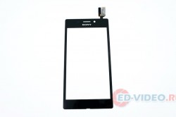 Тачскрин Sony Ericsson Xperia M2 черный