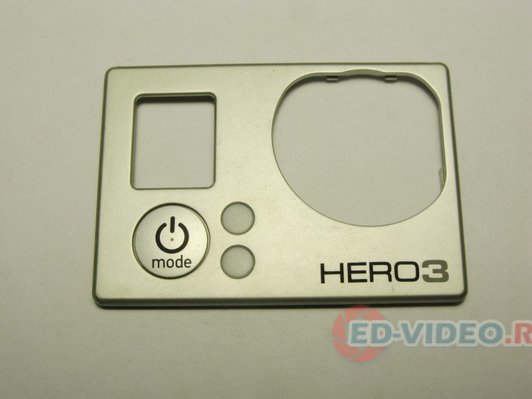 Фронтальная панель HERO 3+ Silver