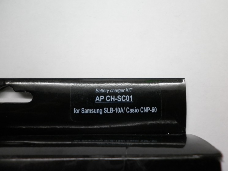 Зарядное устройство AcmePower модель AP CH-SC01 (для аккумулятора Samsung SLB-10A / Casio NP-60)