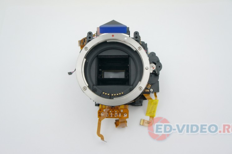 Механика с затвором для зеркального фотоаппарата Canon EOS 450D (разборка)