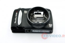 Корпус в сборе с защитным стеклом Canon PowerShot SX120 IS (разборка)