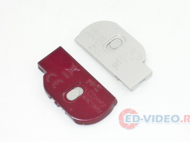 Крышка АКБ для цифрового фотоаппарата Nikon CoolPix L20 (серебро)