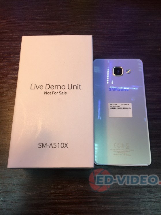 Samsung A5 2016 Black Gold  Live Demo Unit