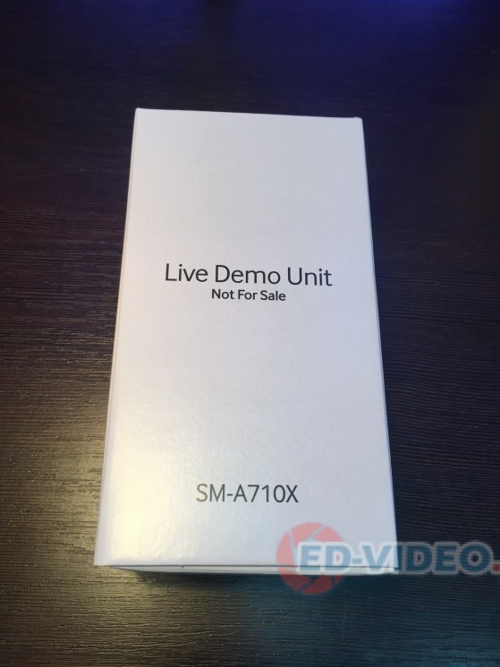 Samsung A7 2016 Black Gold  Live Demo Unit