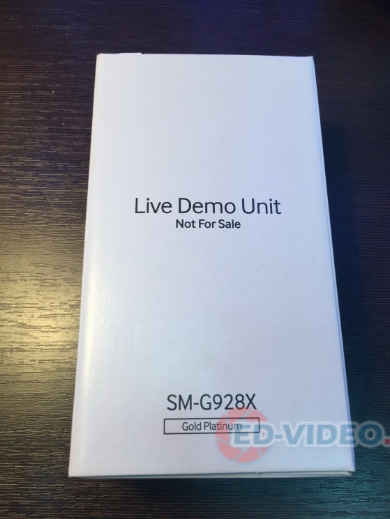 Samsung S6 Edge plus SM-G928F black Live Demo Unit