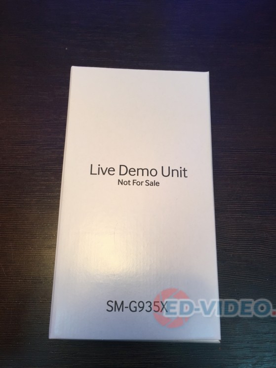 Samsung S7 Edge SM-G935 black gold Live Demo Unit