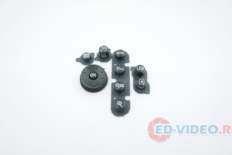 Кнопки панели управления на Nikon D7000